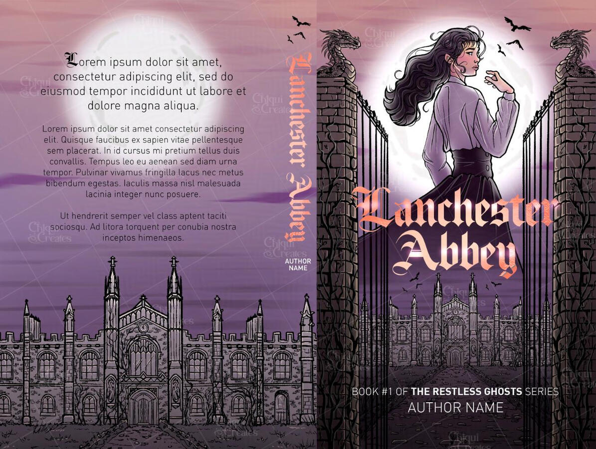 Full paperback cover with placeholder text